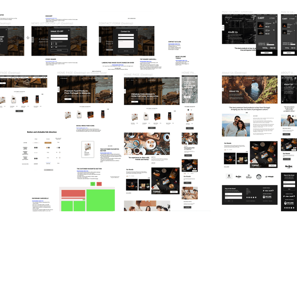 Website-design-Vianau-Wines